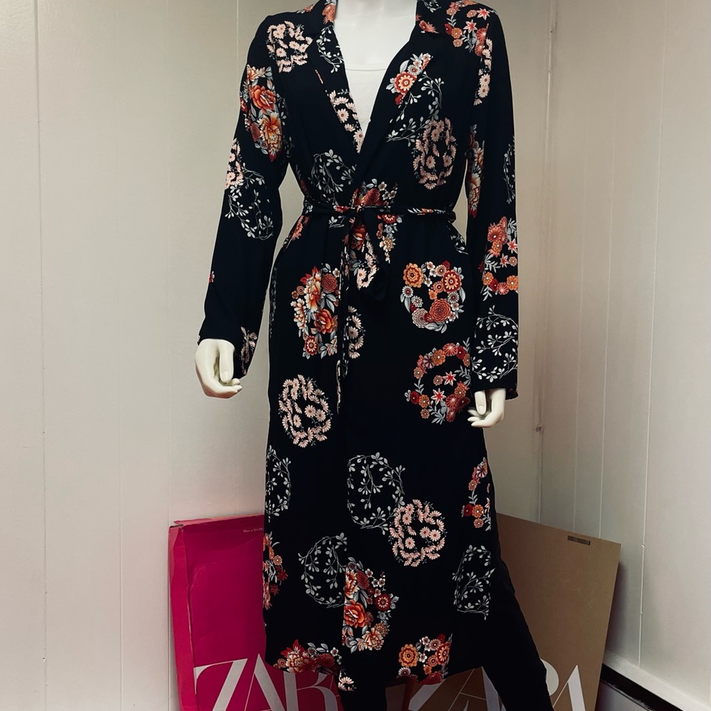 Forever 21,Size:L,multi floral print Kimono